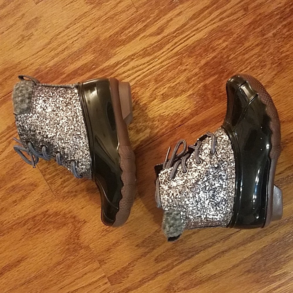 🔥🔥Jessica Carlyle glitter rain boots - Picture 3 of 8
